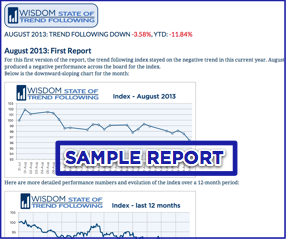 Sample Wisdom State of Trend Following report